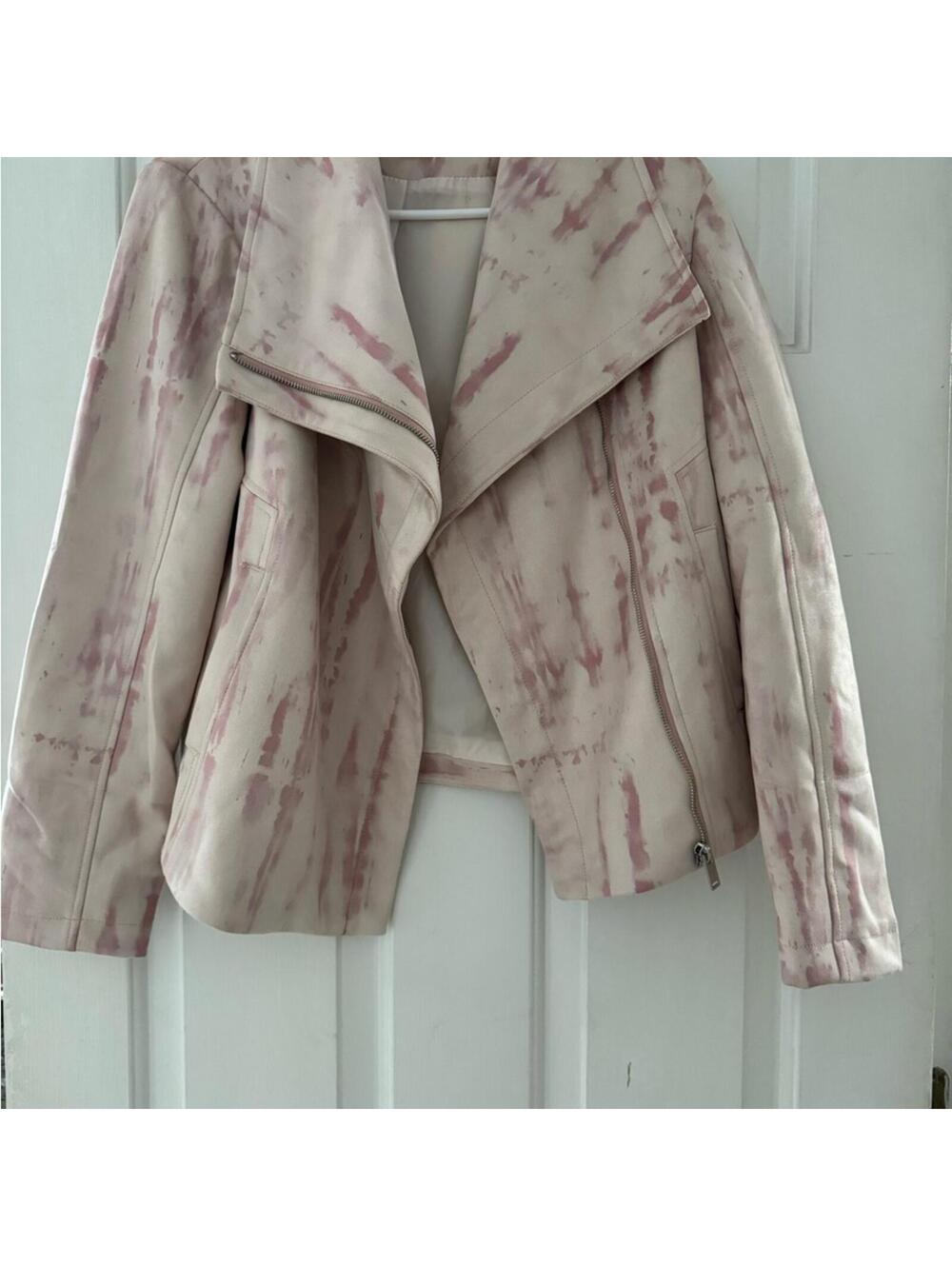 Venus Tie Dye Faux Suede Jacket - Picture 2 of 8